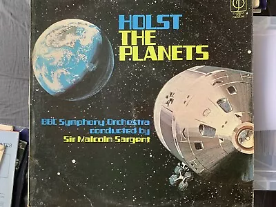 Holst The Planets BBC Symphony Orchestra Sir Malcolm Sargent CFP 175 1958 • £1.99