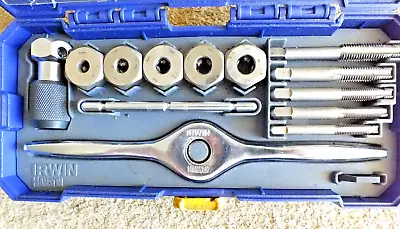 Hanson Irwin Metric Tap & Die Set 7 8 9 10 11 Mm Complete Made In Usa • $3.25