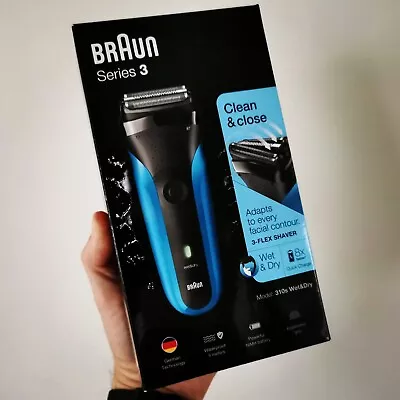 Braun Series 3 310S Wet & Dry Electric Beard Shaver Rechargeable Wahl Philips • $59.95