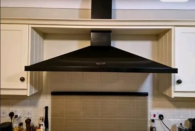 Rangemaster Classic 110cm Rangehood - Black Chrome (CLAHDC110BC) • £100