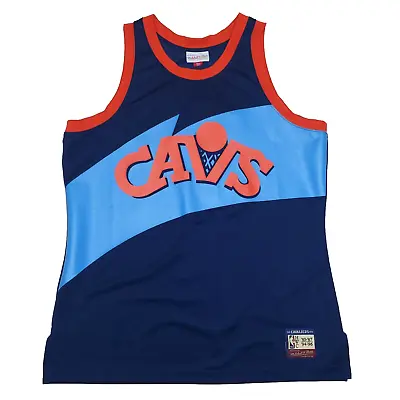 Mitchell & Ness Cleveland Cavaliers Jersey LARGE HWC Throwback Cavs Authentic  • $31.45