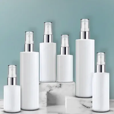 £4.15 • Buy WHITE Glass SPRAY Bottle With Mist Sprayer Atomiser Wholesale Cosmetic Container