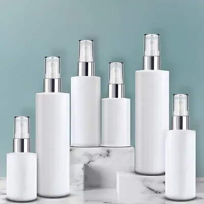 £4.15 • Buy WHITE Glass SPRAY Bottle With Mist Sprayer Atomiser Wholesale Cosmetic Container