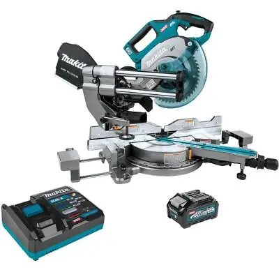 Makita 40V Max Xgt Dual Bevel Sliding Compound Miter Saw 8 1/2In Kit • $1049