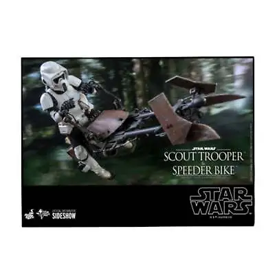 Scout Trooper™ And Speeder Bike™ Sixth Scale Figure Set By Hot Toys Movie Master • £539.99