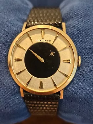 Vintage Longines Mystery Dial 10K Gold Filled Men's Dress Watch • $499