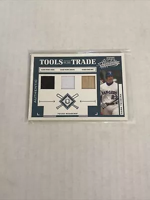 2004 Absolute Mark Teixeira Tools Of The Trade Triple Game Used Relics #20/25 • $12.99