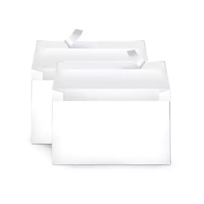 A9 Blank Invitation Envelopes With Peel&Seal Closure 5-3/4 X 8-3/4 InchesWhite • $14.55