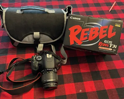 £205.93 • Buy Canon EOS Rebel T3i 18 MP DSLR Camera - Black With 18-55mm Lens