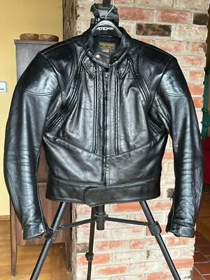 Vanson Cobra Jacket - Size 42 - Exterior Ram Air Leather Vents - With Armor • $249