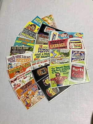 1969 Wacky Ads Trading Cards By Topps - Assorted Singles - Including Melty Way • $5