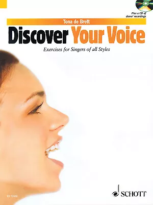 Discover Your Voice Learn How To Sing Vocal Music Lessons Tona De Brett Book CD • $36.99