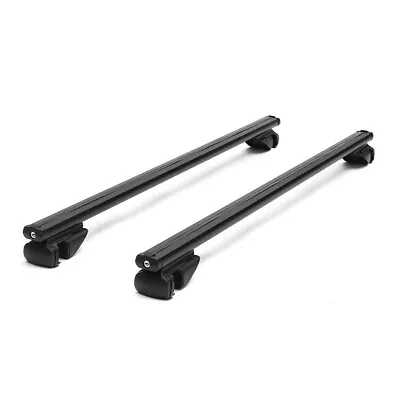 Roof Racks Black (Pair) | Fits LDV T60 | 2017 - 2023 | Fits Factory Raised Rails • $149