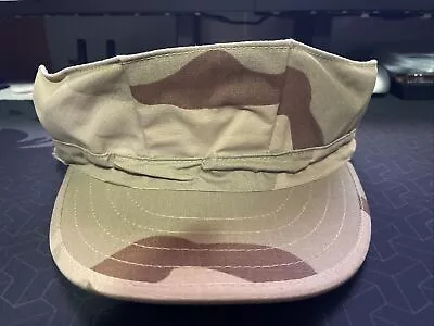 New Rothco 5839 Tri Color Desert DCU 3 Color Camo 8 Point Cover Hat Cap Size M • $10.95