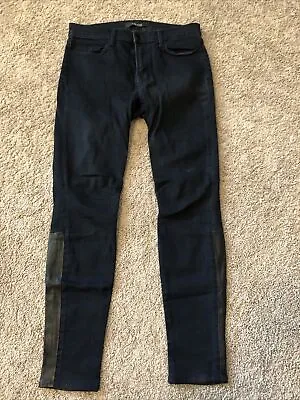 J Brand Denim And Leather Womens Pants Size 31 • $65