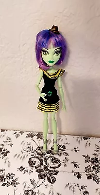 Monster High Create A Monster Doll CAM Green Witch Wig Dress Mattel  • $29.99