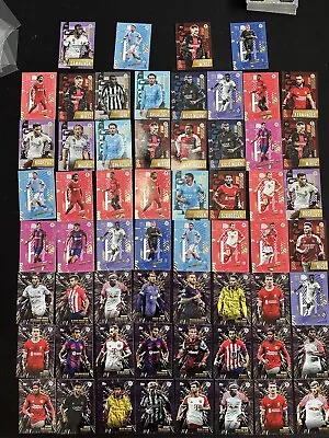 2023-24 Topps Gold UEFA Champions League Lot (60) Mbappe/Foden/Salah/Rice/Vini • $6.50