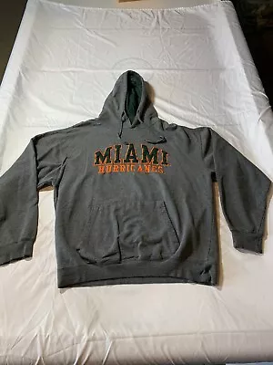 Miami Hurricanes Hoodie 2xl • $10