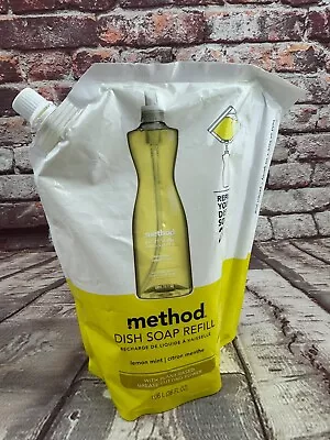 Method Gel Dish Soap Refill Lemon Mint 36oz Biodegradable Eco-Friendly • $17.89