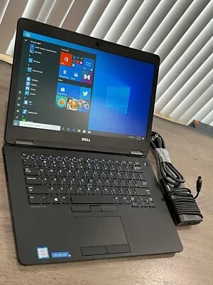 Dell Latitude E7470 14  Laptop Intel Core I5-6300U 8GB 256GB SSD Win 10 PRO • $175