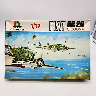 LOT B Italeri 1/72 Fiat BR20 Cicogna Italian Bomber Airplane  Open Sealed Parts • $32.95
