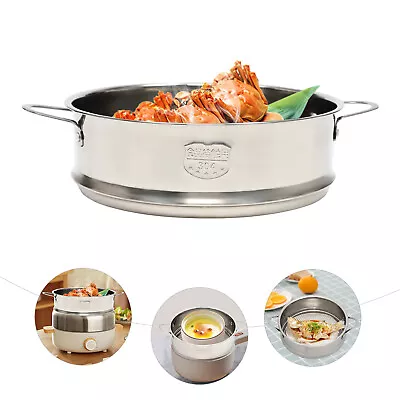 Stainless Steel Steamer Cooking Pot Steamer Insert For Home/RV/College Dormitory • $13.30