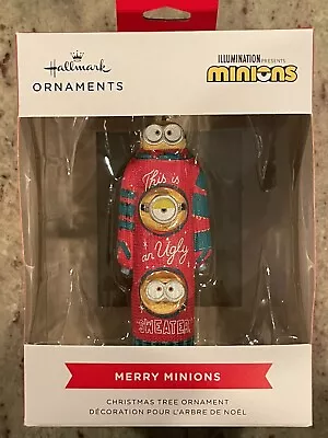 Hallmark Ornament -Merry Minions-Brand New! • $12.95