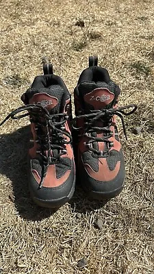$80 • Buy Z Coil High Desert Gray Brick Color Hiking Boots Comfort Shoesu