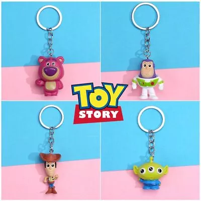 £3.99 • Buy Toy Story Characters Woody Lotso Alien Cartoon Doll Keychain Pendant Keyring