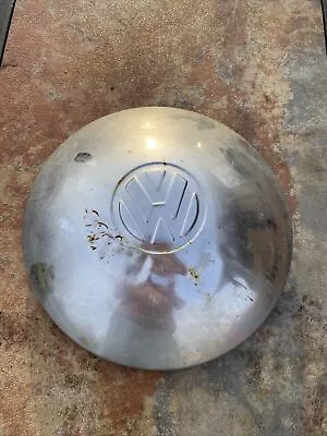 Vintage Authentic VW Volkswagen 10  Chrome Hubcaps Wheel Cover Rare • $15