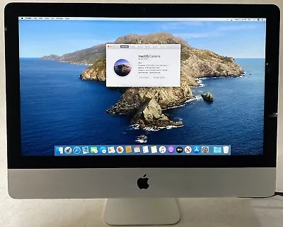 Apple A1418 IMac 21.5  2012 3.3GHz I3 8GB RAM 500GB HDD MacOS 10.15 • $74.79