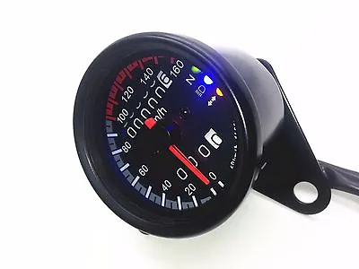 LED Backlight Signal Motorcycle Odometer Speedometer Gauge For CG125 Cafe Racer • $15.68
