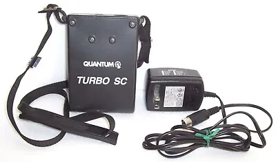 Quantum TURBO SC BATTERY & CHARGER T-80 Qflash Trio T2 T4 T5 T5D T5DR QF8C **EX* • $219.99