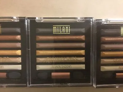 LOT OF 3 - Milani Runway Eyes Fashion Eyeshadow #07 Ready To Wear NEW. • $18.69