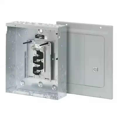 BR 125 Amp 8 Space 16 Circuit Indoor Main Lug Load Center With Surface Door • $41.99