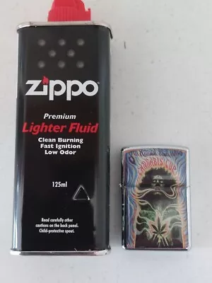 Cannabis Cup Oil Lighter Unique With Zippo 125 Ml Lighter Fluid  Fast Shipping • $22.95