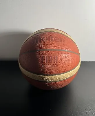 Molten BG5000 (B7G5000) FIBA Basketball Leather Basketball • $64