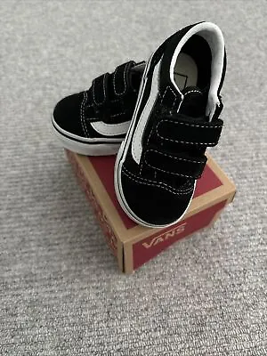 Vans Old School Toddler Uk Size 5 EU 21.5 • £15