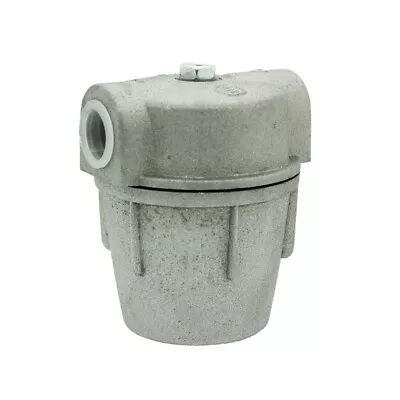 3/8  Oil Tank Aluminium Filter Bowl For Kerosene Heating Tanks. 40 Micron Filter • £9.99