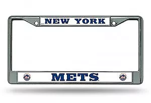New York Mets Chrome License Plate Frame • $19.49