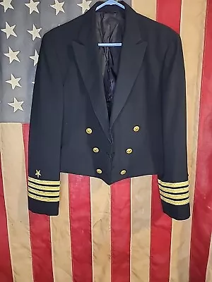 US Navy Line Officer Captain O-6  Dinner Dress Mess Jacket Size 40 9180 • $50