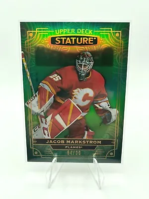 Jacob Markstrom - 2022-23 Stature Green 64/99 Card #69 CALGARY FLAMES • $5.99