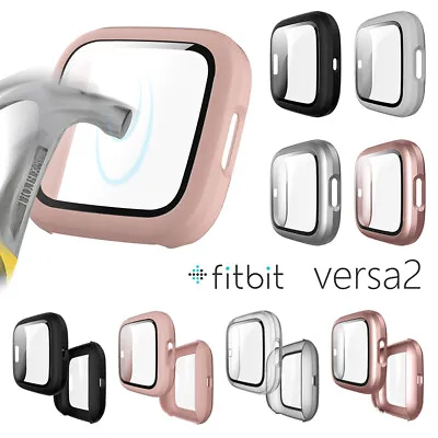 Full Cover 9H Tempered Glass Hard Matte Screen Protector For Fitbit Versa 2 Band • $7.30