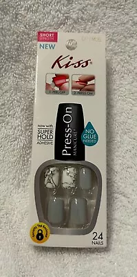 Kiss Short Length Press On Manicure Super Hold New In The Box. Love It Nails • $1