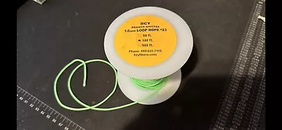 D Loop Rest Cord Braided Spectra BCY #23 Flo Green  5 Feet • $14