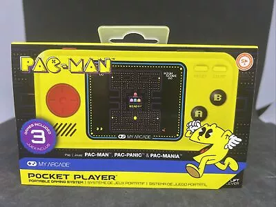 MyArcade (DRMDGUNL3227) Pac-Man Pocket Player Handheld Game Console 3 New • $16.99