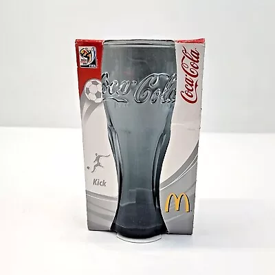 McDonalds Coca Cola 2012 FIFA World Cup Glass South Africa Ltd Edition Charcoal • $14.97