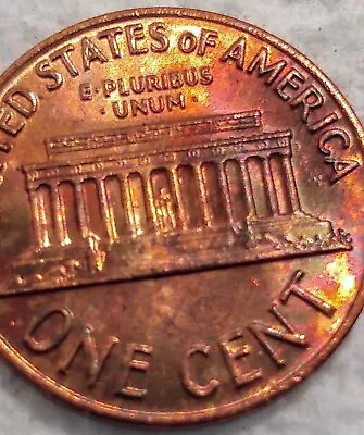 1972 Lincoln Cent - BU UNC - Pulled From A Mint Bag - Beautiful Toning - #197203 • $2.99