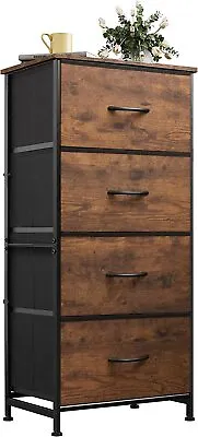 $45 • Buy Dresser With 4 Drawers, Fabric Storage Tower, Organizer Unit For Bedroom,