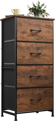 $45 • Buy Dresser With 4 Drawers, Fabric Storage Tower, Organizer Unit For Bedroom,